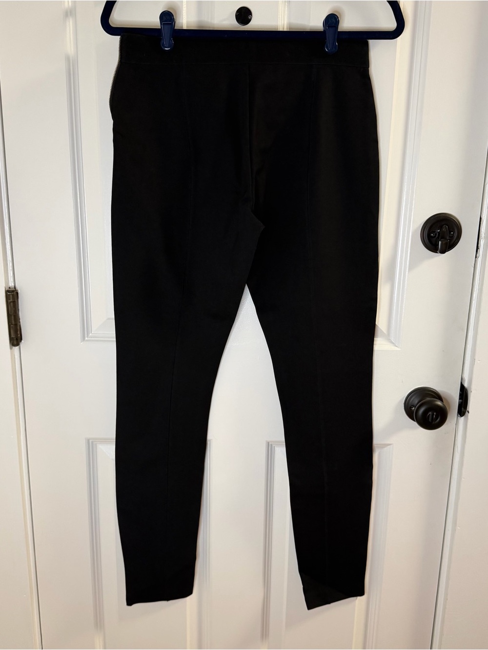 J.Crew Factory Black Ponte Riding Pants - Picture 6 of 9